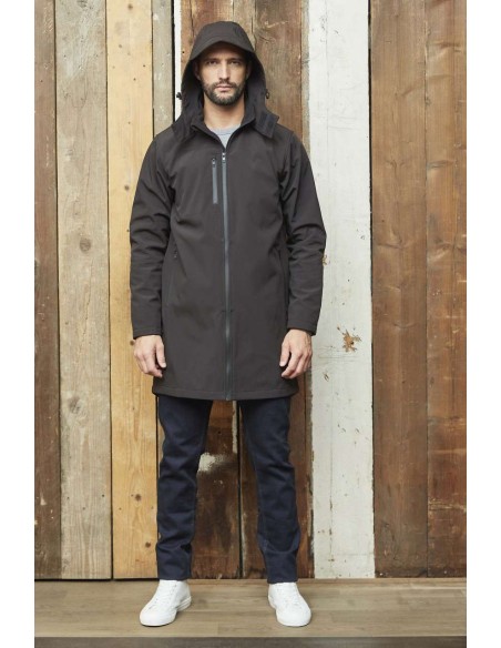 NEO-03793-Mens Long Softshell Coat Achille 2